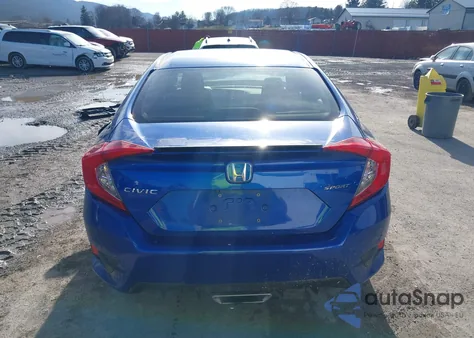 2021 Honda Civic Sport из США, поврежденный, VIN 2HGFC2F80MH541725